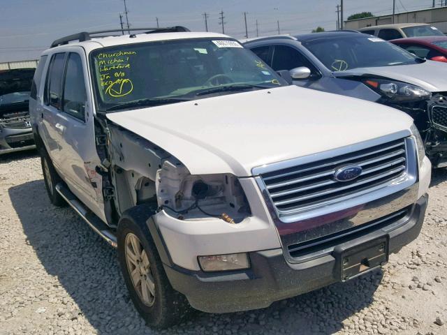 1FMEU63E77UB47645 - 2007 FORD EXPLORER X WHITE photo 1