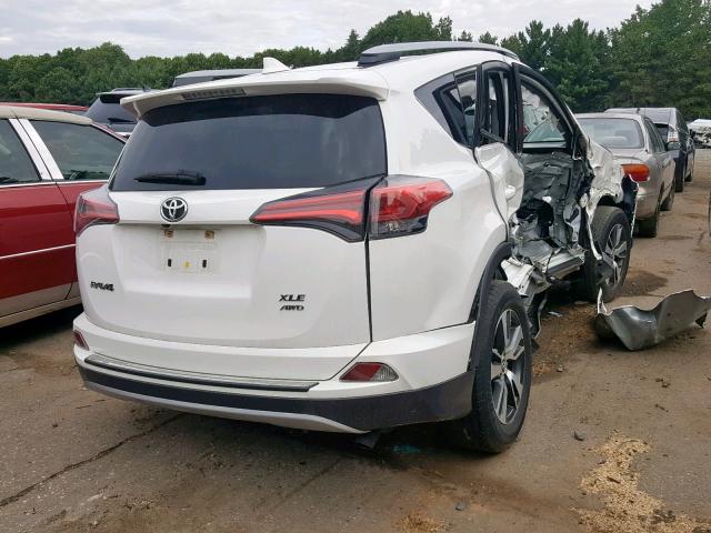 JTMRFREV1JJ176615 - 2018 TOYOTA RAV4 ADVEN WHITE photo 4