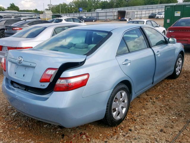 4T1BE46K97U669070 - 2007 TOYOTA CAMRY NEW TURQUOISE photo 4