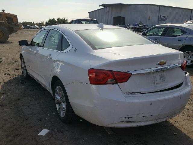 2G1115SLXF9267661 - 2015 CHEVROLET IMPALA LT WHITE photo 3