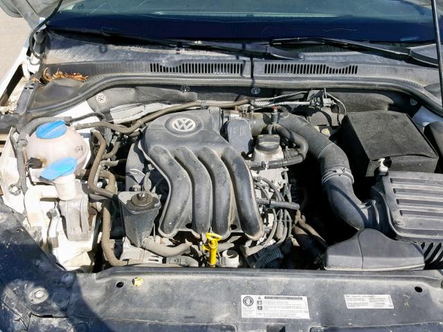 3VW1K7AJ1EM441698 - 2014 VOLKSWAGEN JETTA BASE 白色 照片 7