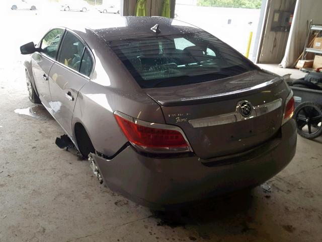 1G4GD5ER0CF206617 - 2012 BUICK LACROSSE P BLUE photo 3