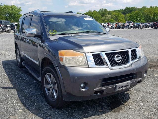 5N1AA0NE1AN600208 - 2010 NISSAN ARMADA PLA GRAY photo 1