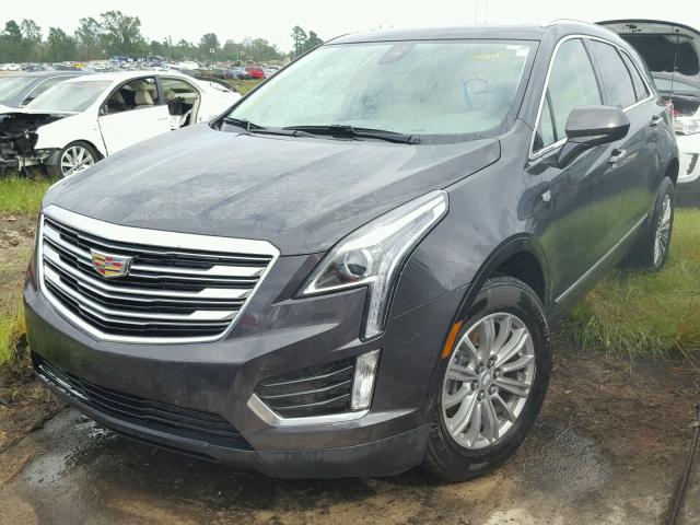 1GYKNBRS3HZ266219 - 2017 CADILLAC XT5 LUXURY GRAY photo 2