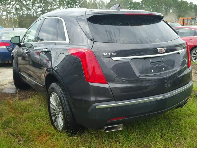 1GYKNBRS3HZ266219 - 2017 CADILLAC XT5 LUXURY GRAY photo 3