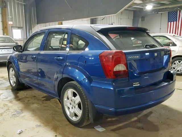 1B3HB48AX9D227754 - 2009 DODGE CALIBER SX BLUE photo 3