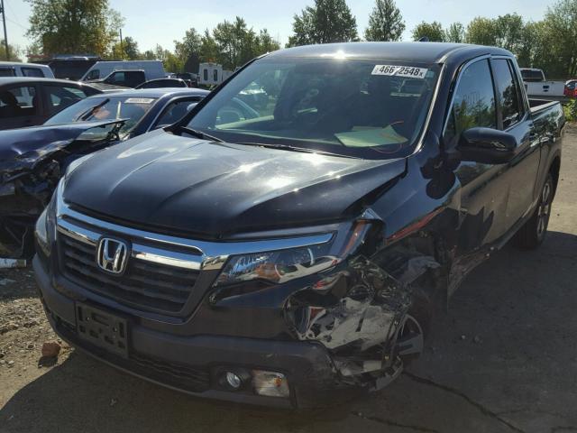 5FPYK3F59HB022343 - 2017 HONDA RIDGELINE BLACK photo 2