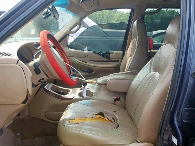 5LMRU27L4WLJ28555 - 1998 LINCOLN NAVIGATOR ლურჯი ფოტო 5