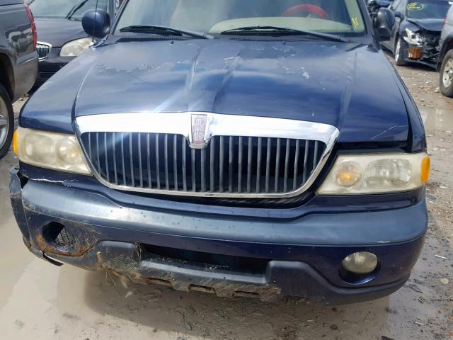 5LMRU27L4WLJ28555 - 1998 LINCOLN NAVIGATOR ლურჯი ფოტო 7