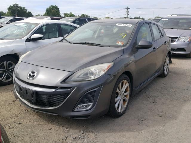 JM1BL1H62A1327221 - 2010 MAZDA 3 S GRAY photo 9