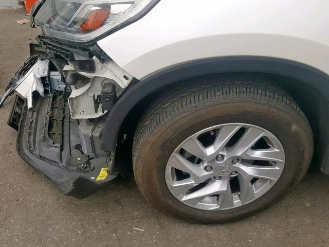 5J6RM3H76FL007955 - 2015 HONDA CR-V EXL WHITE photo 9