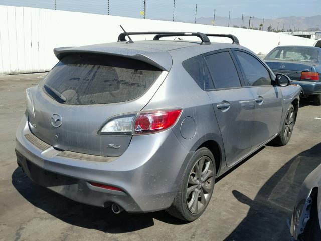 JM1BL1K69B1404290 - 2011 MAZDA 3 S SILVER photo 4