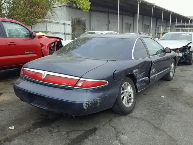 1LNLM91VXVY616213 - 1997 LINCOLN MARK VIII BLUE photo 4