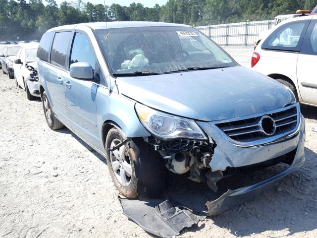 2V8HW34159R517677 - 2009 VOLKSWAGEN ROUTAN SE BLUE photo 1