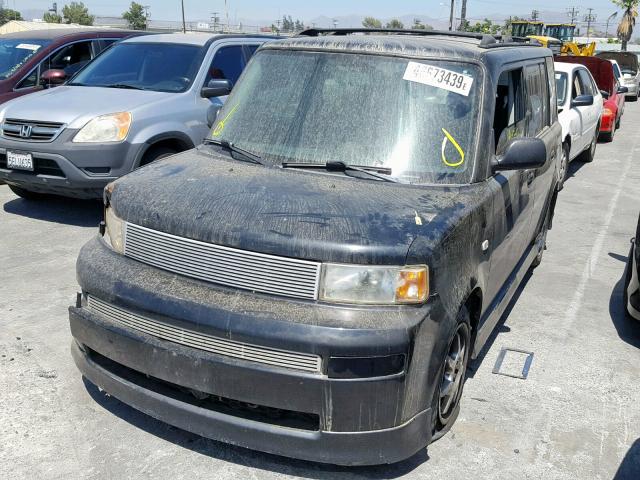 JTLKT334154019693 - 2005 TOYOTA SCION XB 黑色 照片 2