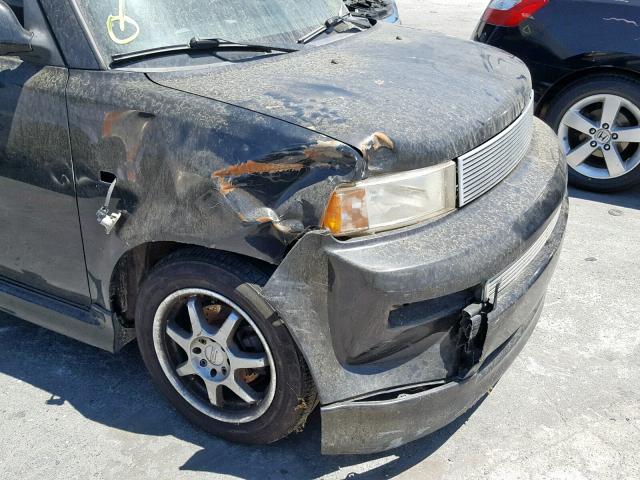 JTLKT334154019693 - 2005 TOYOTA SCION XB 黑色 照片 9