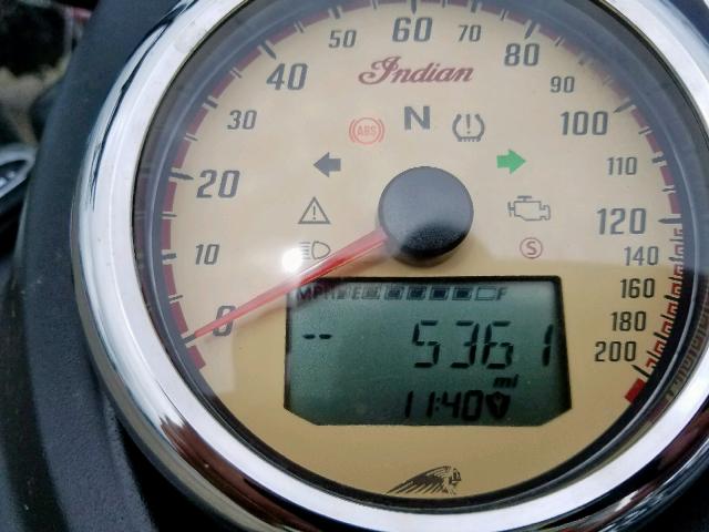 56KCCDAA1H3355346 - 2017 INDIAN MOTORCYCLE CO. CHIEF DARK BLACK photo 8