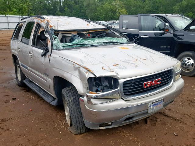 1GKEC13V34R287222 - 2004 GMC YUKON SILVER photo 1