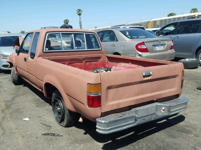 JT4RN93P0K5006649 - 1989 TOYOTA PICKUP 1/2 RED photo 3