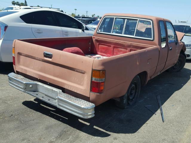 JT4RN93P0K5006649 - 1989 TOYOTA PICKUP 1/2 RED photo 4