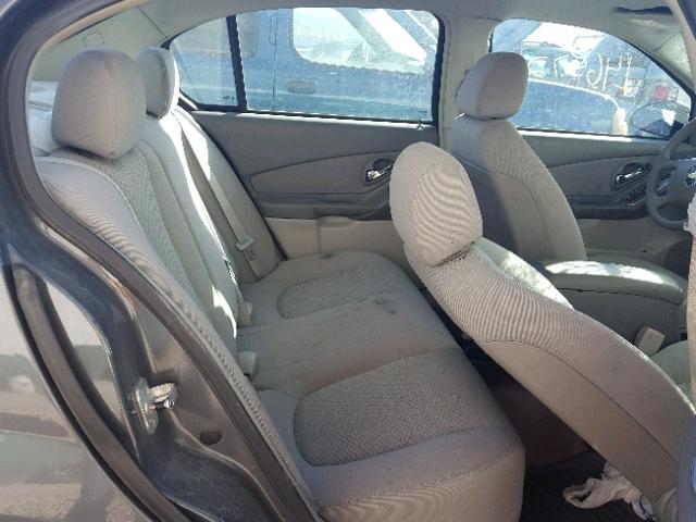 1G1ZS58N87F286789 - 2007 CHEVROLET MALIBU LS GRAY photo 6