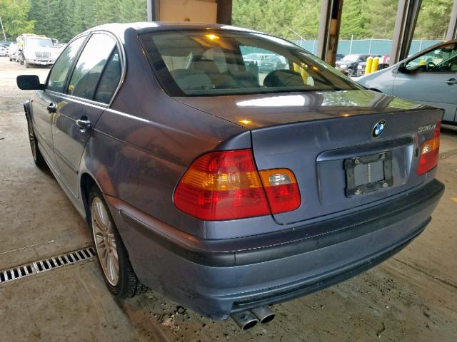 WBAEW53463PG23005 - 2003 BMW 330 XI BLUE photo 3