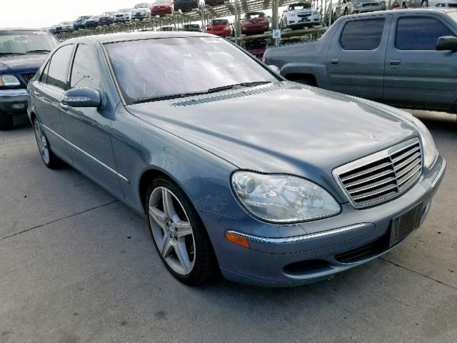 WDBNG83J76A463565 - 2006 MERCEDES-BENZ S 430 4MAT BLUE photo 1