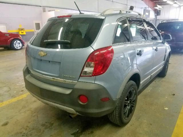 3GNAL2EK6DS619130 - 2013 CHEVROLET CAPTIVA LS 蓝色 照片 4