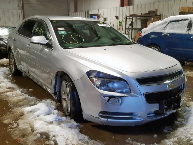 1G1ZC5E06CF287830 - 2012 CHEVROLET MALIBU 1LT SILVER photo 1