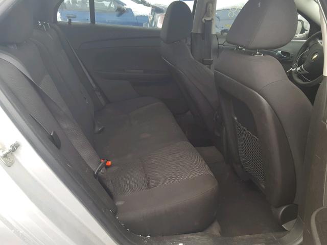 1G1ZC5E06CF287830 - 2012 CHEVROLET MALIBU 1LT SILVER photo 6