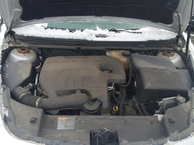 1G1ZC5E06CF287830 - 2012 CHEVROLET MALIBU 1LT SILVER photo 7