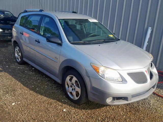 5Y2SL63885Z457047 - 2005 PONTIAC VIBE SILVER photo 1