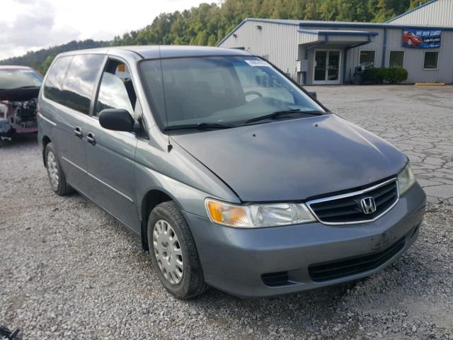 5FNRL18512B042671 - 2002 HONDA ODYSSEY LX BLUE photo 1