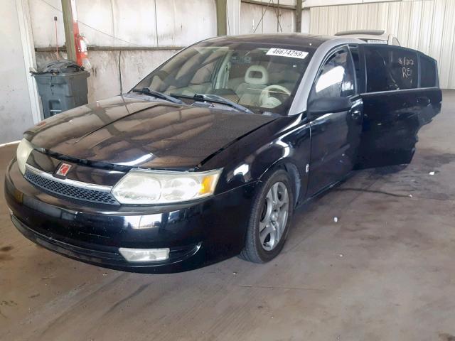 1G8AL52F04Z109161 - 2004 SATURN ION LEVEL BLACK photo 2