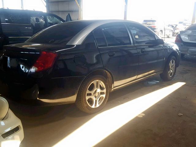 1G8AL52F04Z109161 - 2004 SATURN ION LEVEL BLACK photo 4