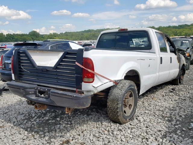 1FTWW30Y95EB47072 - 2005 FORD F350 SRW S WHITE photo 4