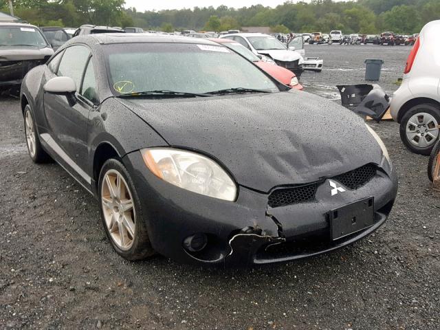 4A3AK64F47E064777 - 2007 MITSUBISHI ECLIPSE ES BLACK photo 1