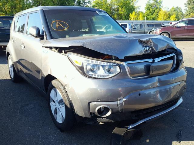 KNDJX3AE8G7016122 - 2016 KIA SOUL EV GRAY photo 1