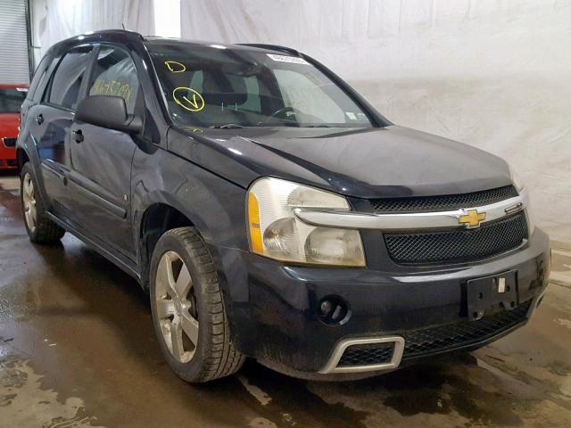 2CNDL037586054104 - 2008 CHEVROLET EQUINOX SP BLACK photo 1