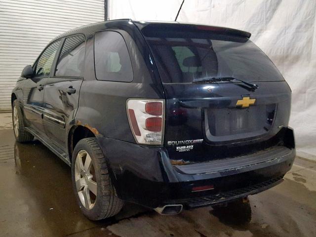 2CNDL037586054104 - 2008 CHEVROLET EQUINOX SP BLACK photo 3