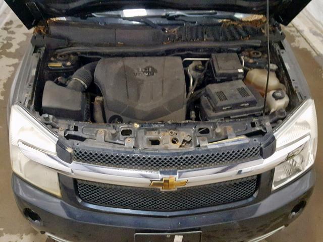 2CNDL037586054104 - 2008 CHEVROLET EQUINOX SP BLACK photo 7