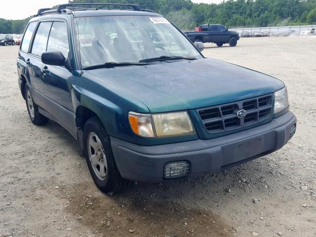 JF1SF6352XH732262 - 1999 SUBARU FORESTER L GREEN photo 1