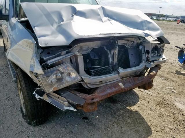 1FTKR4EE4APA52766 - 2010 FORD RANGER SUP SILVER photo 9