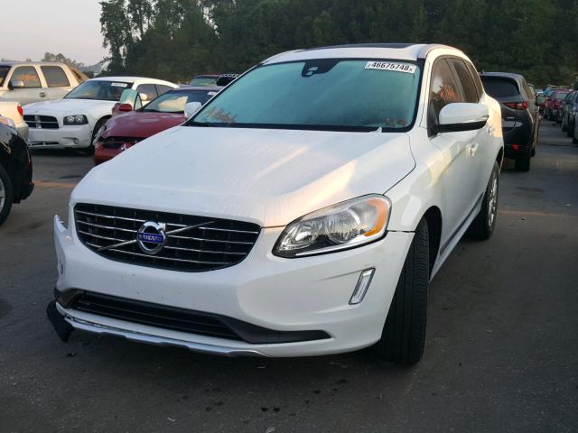 YV440MDB3F2602096 - 2015 VOLVO XC60 T5 WHITE photo 2