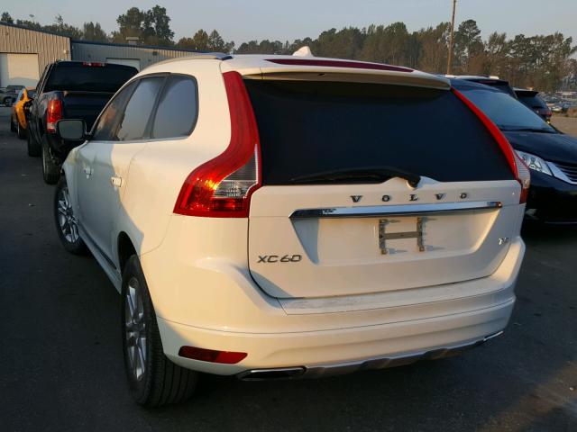 YV440MDB3F2602096 - 2015 VOLVO XC60 T5 WHITE photo 3