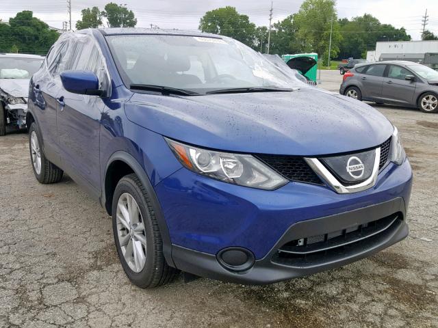 JN1BJ1CP1JW184385 - 2018 NISSAN ROGUE SPOR BLUE photo 1