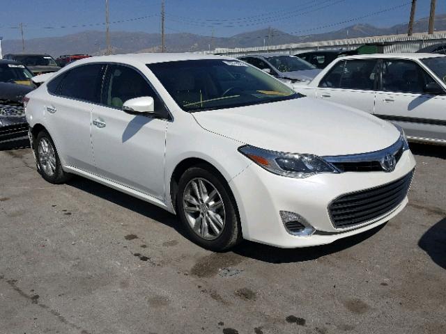 4T1BK1EB4FU157224 - 2015 TOYOTA AVALON XLE WHITE photo 1