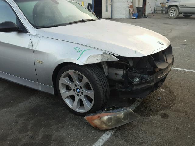 WBAVB33546KR73093 - 2006 BMW 330 I SILVER photo 9