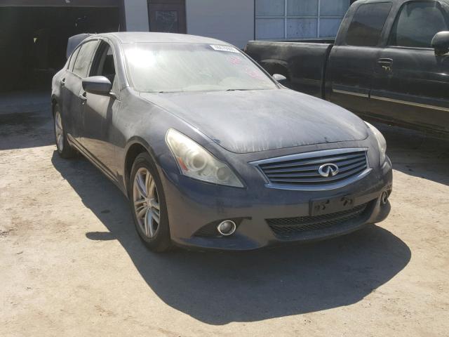 JN1CV6ARXAM453814 - 2010 INFINITI G37 GRAY photo 1