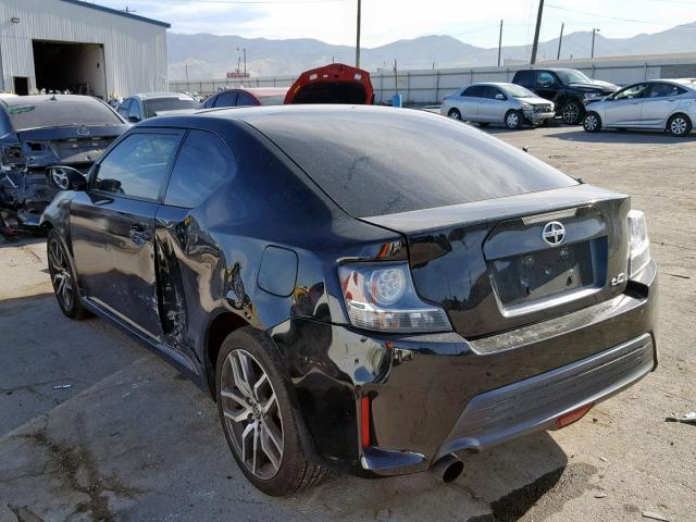 JTKJF5C79FJ005962 - 2015 TOYOTA SCION TC შავი ფოტო 3